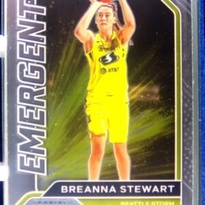 2021-22 Panini Prizm WNBA Breanna Stewart #9 Storm Emergent