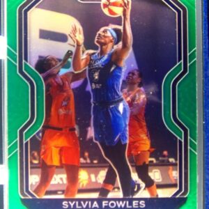 2021-22 Panini Prizm WNBA Sylvia Fowles Prizms Green #19 Lynx