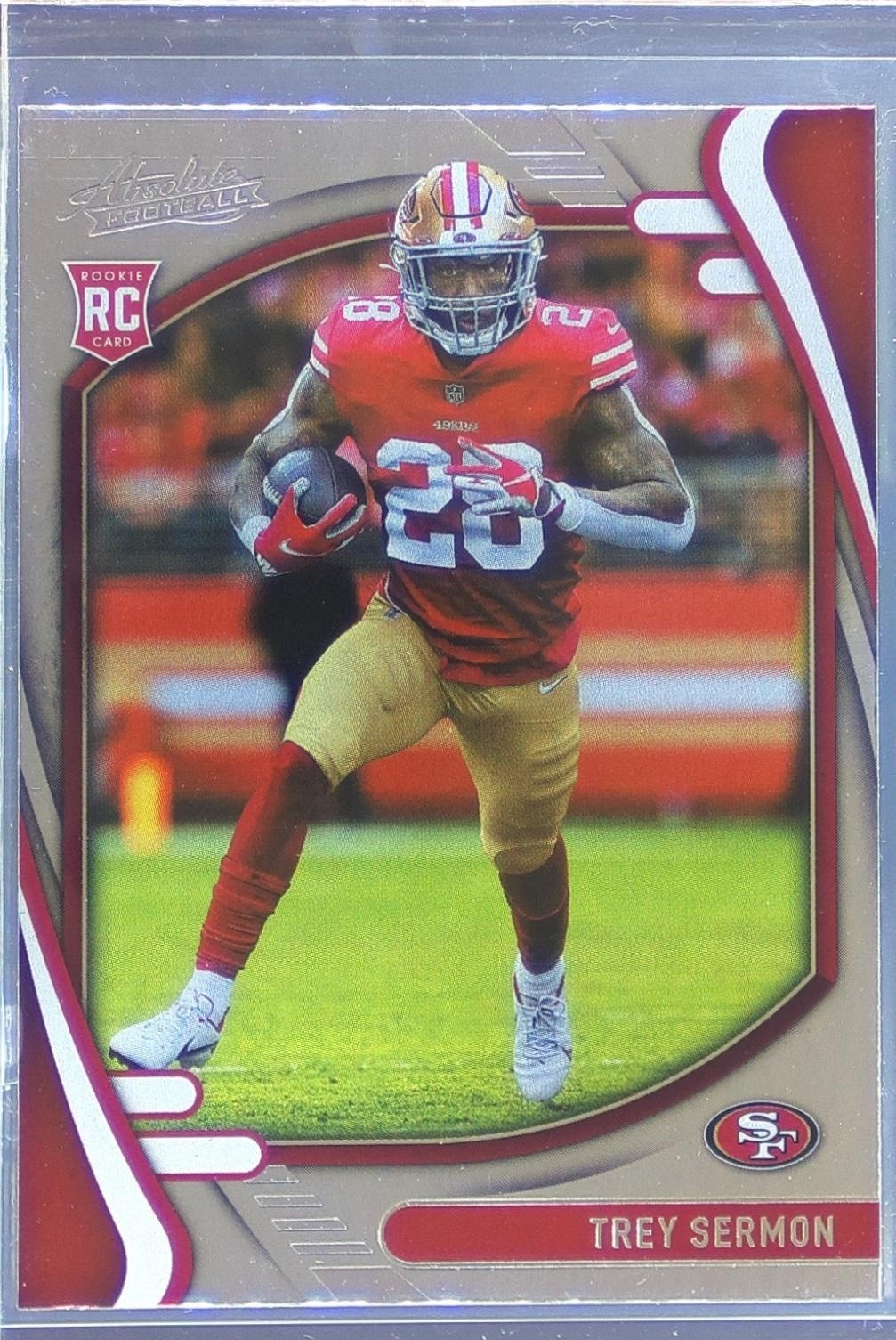 2021 Absolute Trey Sermon Retail RC #126 49ers
