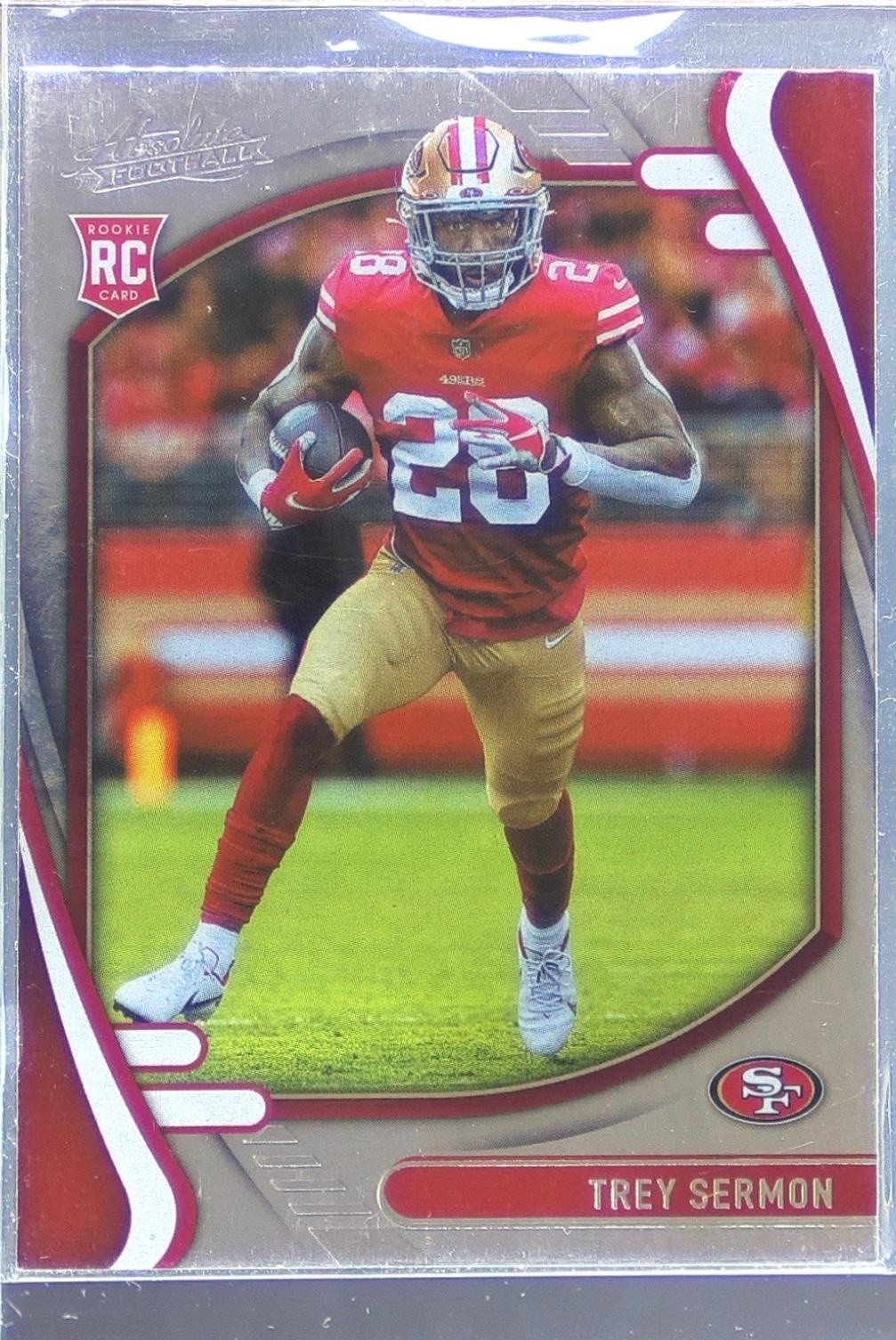 2021 Absolute Trey Sermon Retail RC #126 49ers