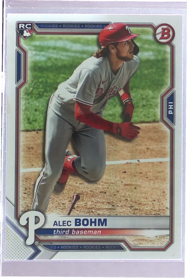 2021 Bowman Alec Bohm RC #2 Phillies