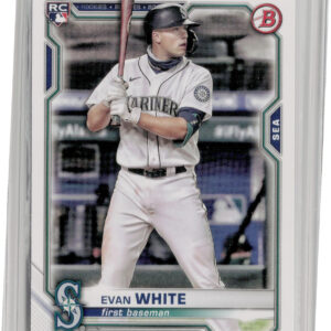 2021 Bowman Evan White RC #89 Mariners