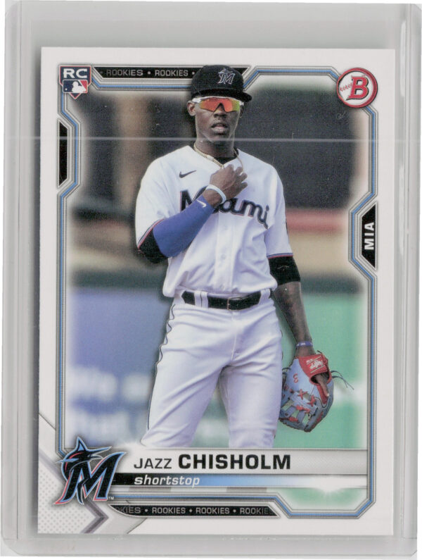 2021 Bowman Jazz Chisholm RC #71 Marlins