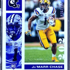 2021 Chronicles Draft Ja'Marr Chase Red /149 RC #5 Tigers