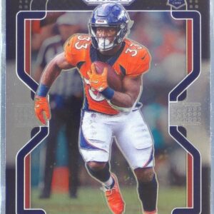 2021 Chronicles Javonte Williams RC #PB-23 Broncos Prizm Black
