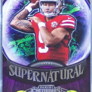 2021 Contenders Trey Lance RC #SN-TLA 49ers Supernatural