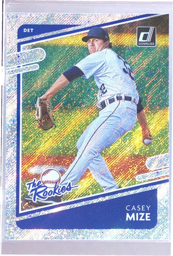 2021 Donruss Casey Mize RC #TR5 Tigers The Rookies Rapture