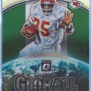 2021 Donruss Optic Christian Okoye #GB-12 Chiefs GloBall
