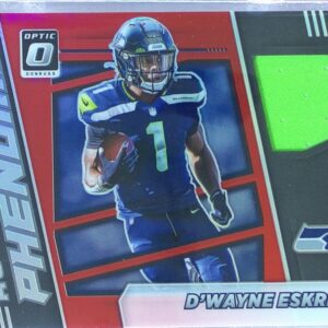 2021 Donruss Optic D'Wayne Eskridge JSY RC #RPH-19 Rookie Phenoms Horizontal