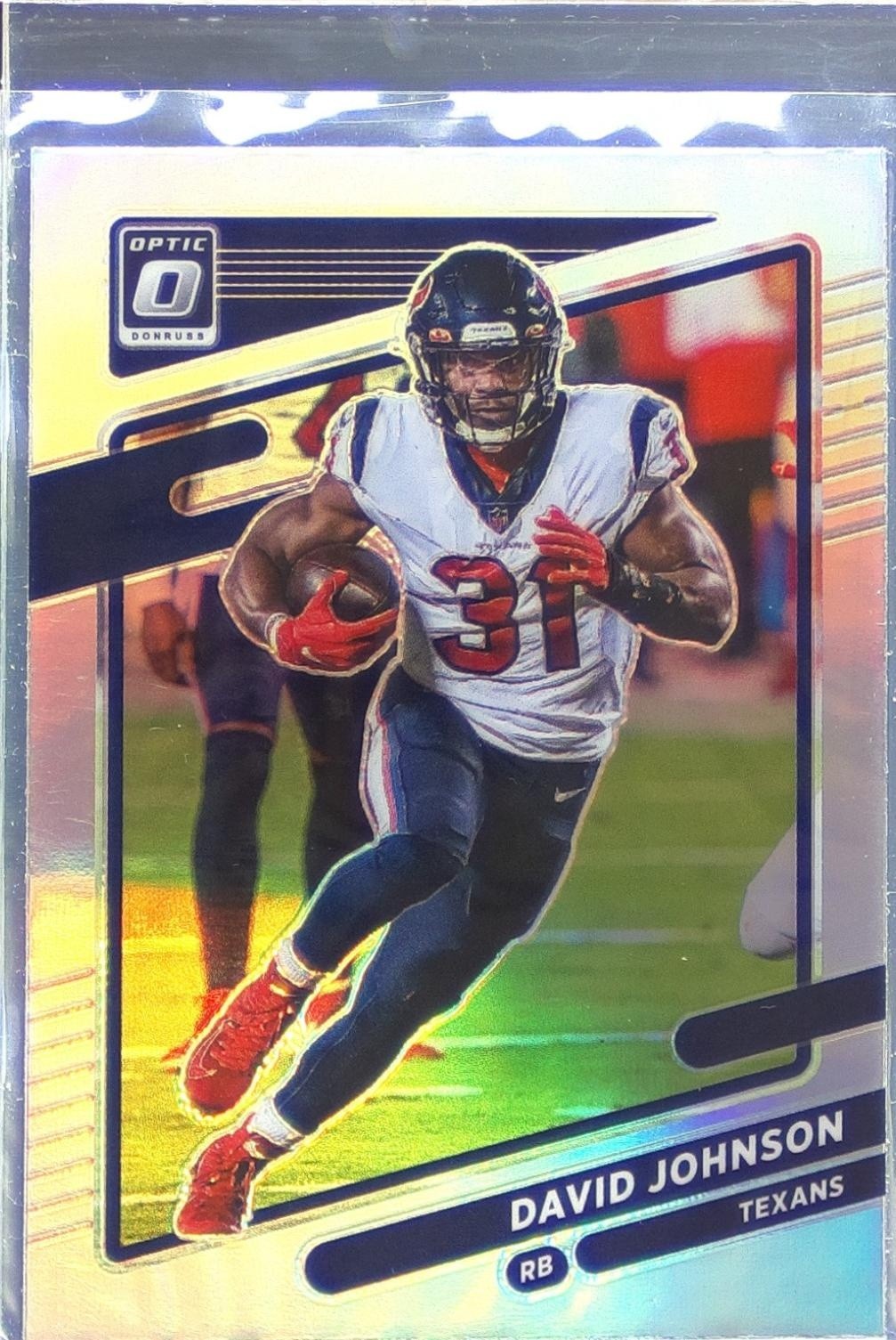 2021 Donruss Optic David Johnson Holo #104 Texans