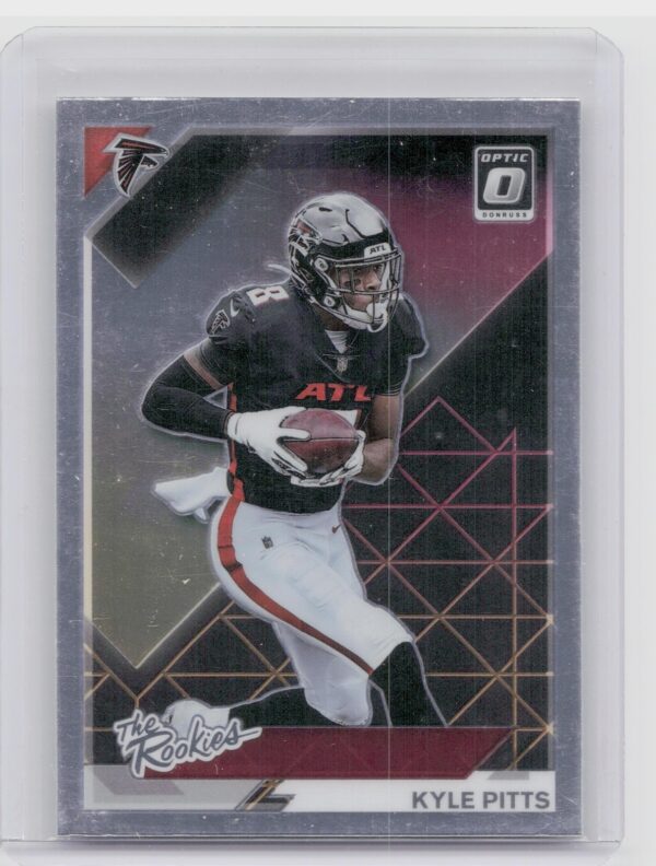 2021 Donruss Optic Kyle Pitts The Rookies #TR-10 Falcons