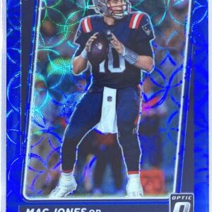 2021 Donruss Optic Mac Jones Blue Scope RC #206 Patriots