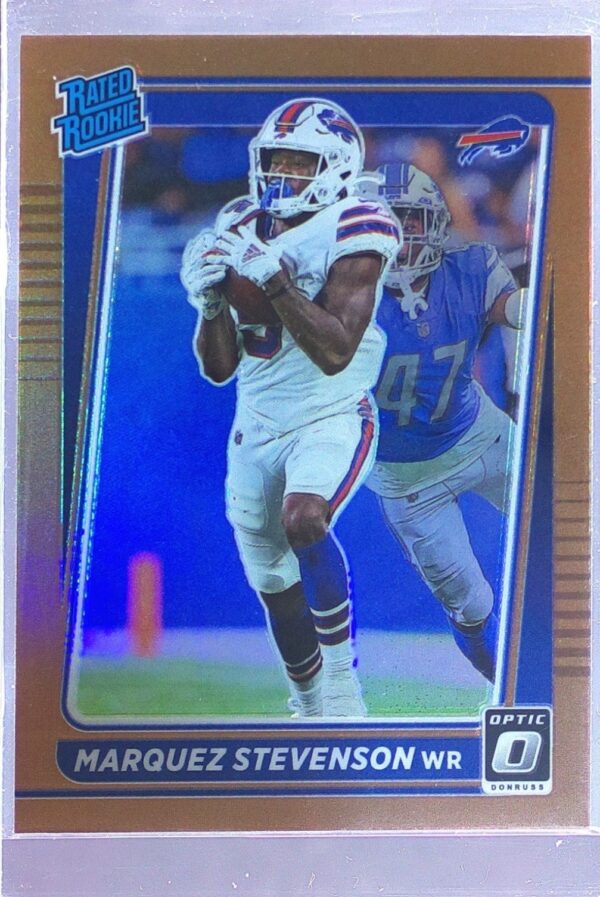 2021 Donruss Optic Marquez Stevenson Bronze RC #257 Bills
