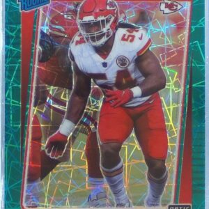 2021 Donruss Optic Nick Bolton Green Velocity RC #275 Chiefs