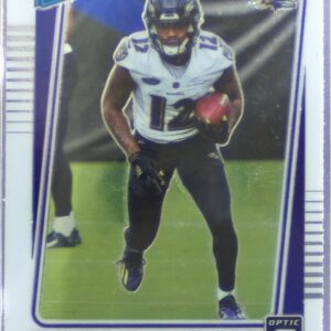 2021 Donruss Optic Rashod Bateman RC #210 Ravens