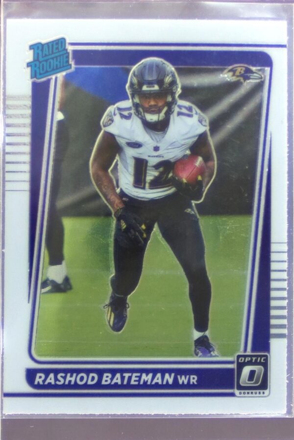 2021 Donruss Optic Rashod Bateman RC #210 Ravens