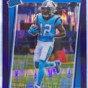 2021 Donruss Optic Shi Smith Purple Shock RC #292 Panthers