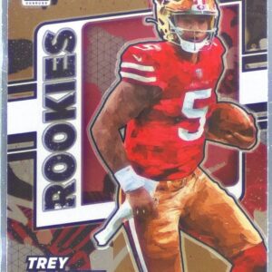2021 Donruss Optic Trey Lance #RGK-3 49ers Rookie Gridiron Kings