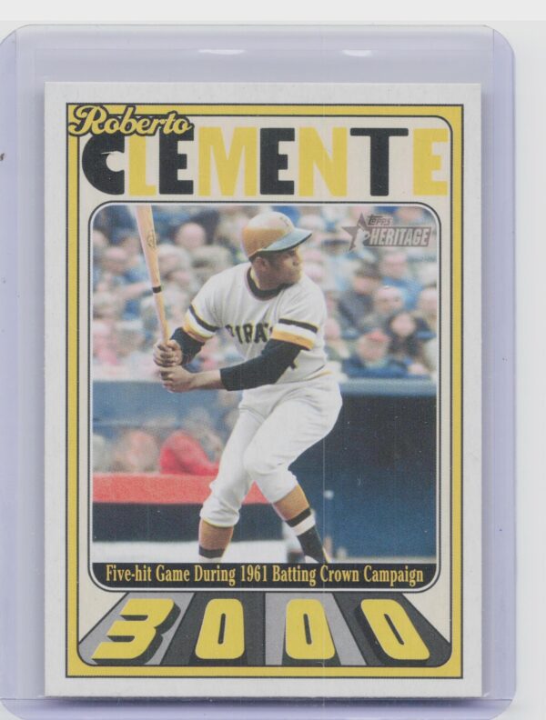 2021 Heritage Roberto Clemente #C3K-3 Pirates Roberto Clemente 3,000