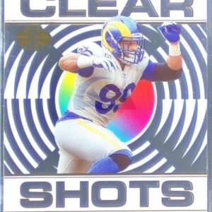 2021 Illusions Aaron Donald #CS-4 Rams Clear Shots