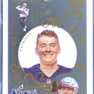 2021 Illusions Mac Jones RC #KC-15 Patriots King of Cards