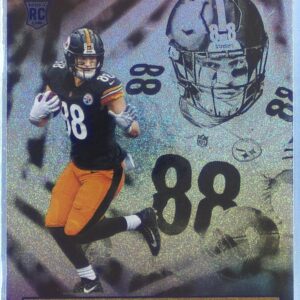 2021 Illusions Pat Freiermuth Trophy Collection Dots #90 Steelers