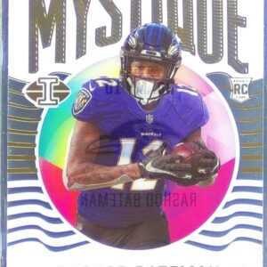 2021 Illusions Rashod Bateman RC #MY-10 Ravens Mystique
