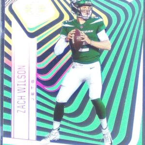 2021 Illusions Zach Wilson RC #ILL-11 Jets Illusionists Emerald