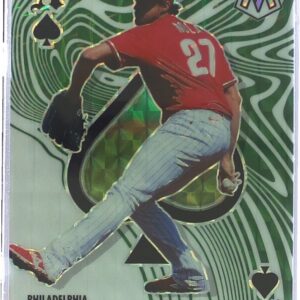 2021 Mosaic Aaron Nola #ACE13 Phillies Aces Green