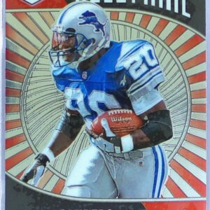 2021 Mosaic Barry Sanders #3 Lions HoloFame Mosaic Red