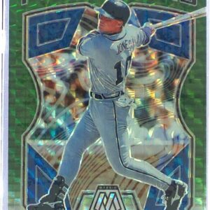 2021 Mosaic Chipper Jones #P7 Braves Producers Green