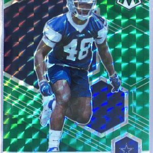 2021 Mosaic Jabril Cox Prizm Green #369 Cowboys