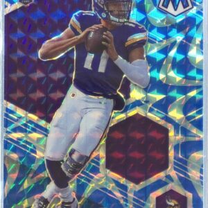 2021 Mosaic Kellen Mond Prizm Reactive Blue RC #321 Vikings