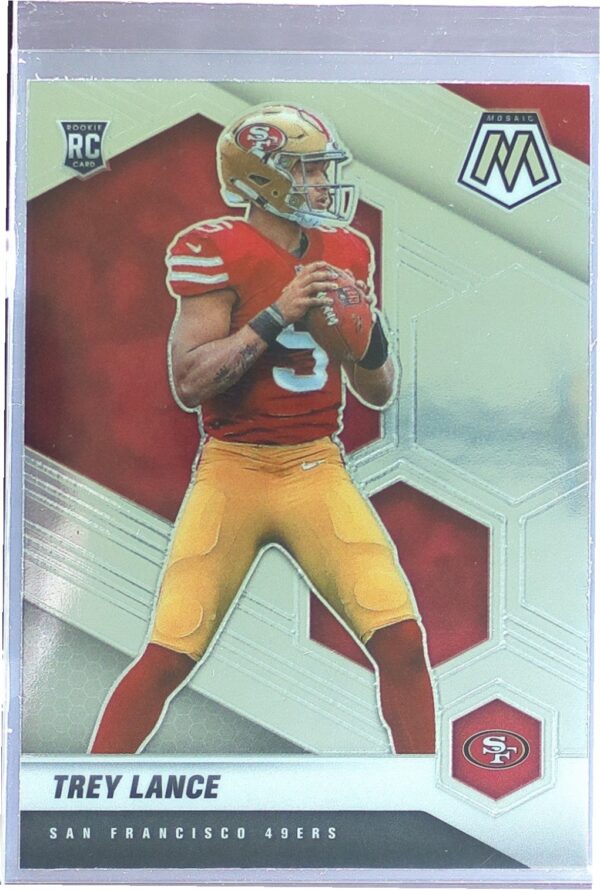 2021 Mosaic Trey Lance RC #303 49ers