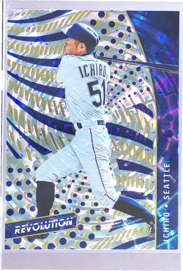 2021 Panini Chronicles Ichiro #19 Mariners Revolution Fractal