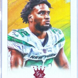 2021 Panini Chronicles Michael Carter #GK-14 Jets Gridiron Kings Pink