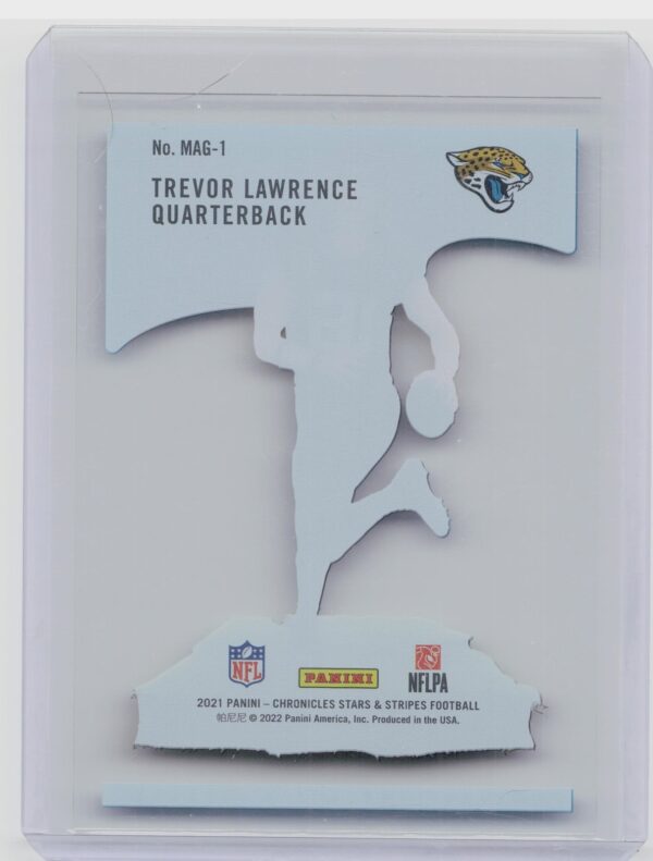 2021 Panini Chronicles Trevor Lawrence #MAG-1 Jaguars Magnitude - Image 3
