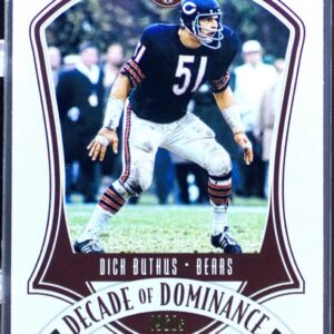 2021 Panini Legacy Dick Butkus #DD-1 Bears Decade of Dominance