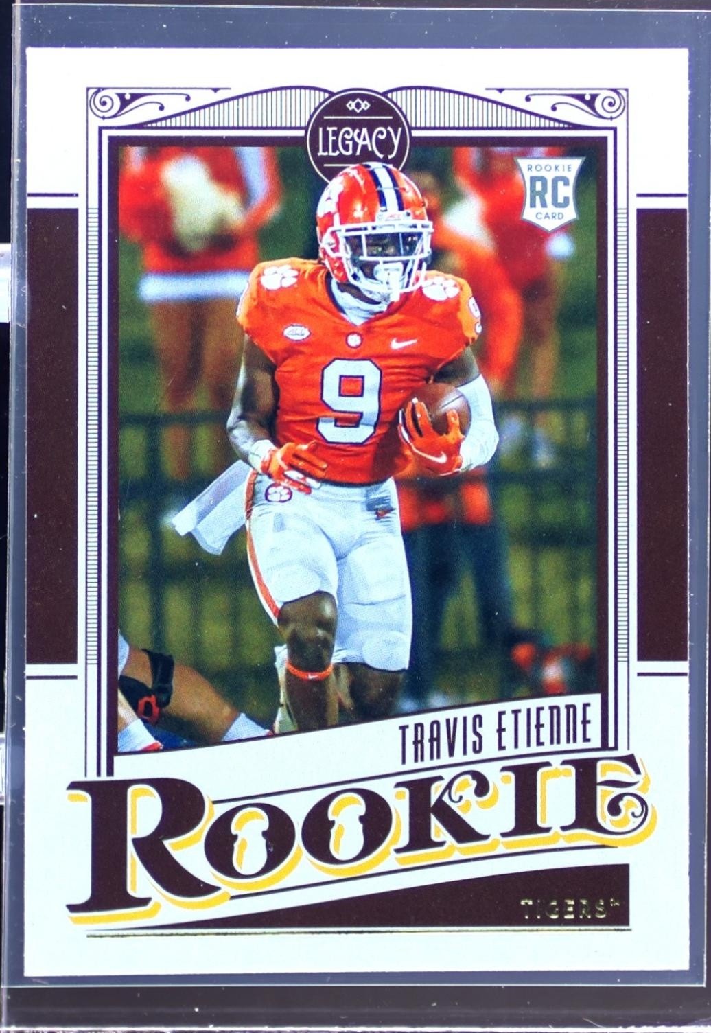 2021 Panini Legacy Travis Etienne RC #164 Tigers