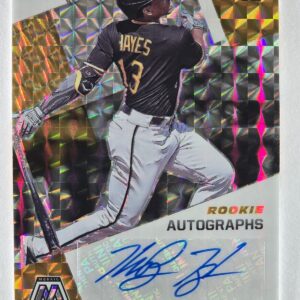 2021 Panini Mosaic Ke'bryan Hayes Rookie Auto Pittsburgh Pirates #RAM-KH