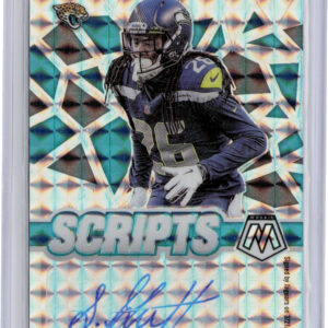 2021 Panini Mosaic Shaquill Griffin AU #S-SG Jaguars Scripts