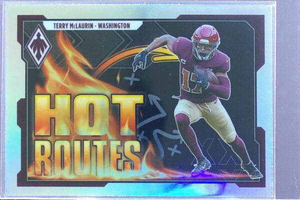 2021 Panini Phoenix Terry McLaurin #HR-19 Team Hot Routes