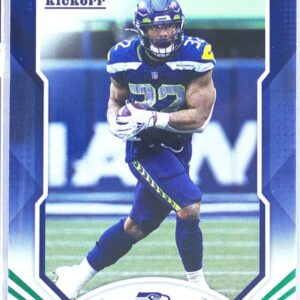 2021 Panini Playoff Chris Carson Kickoff #198 Seahawks