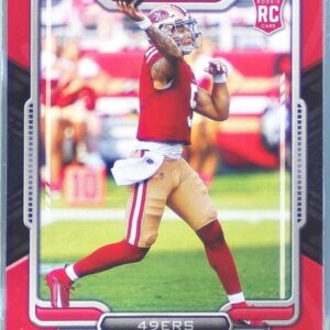 2021 Playbook Trey Lance RC #103 49ers