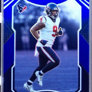 2021 Playoff Brevin Jordan /50 RC #287 Texans Base Plus Blue