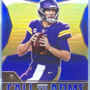 2021 Playoff Kirk Cousins #CA-KCO Vikings Call to Arms Blue