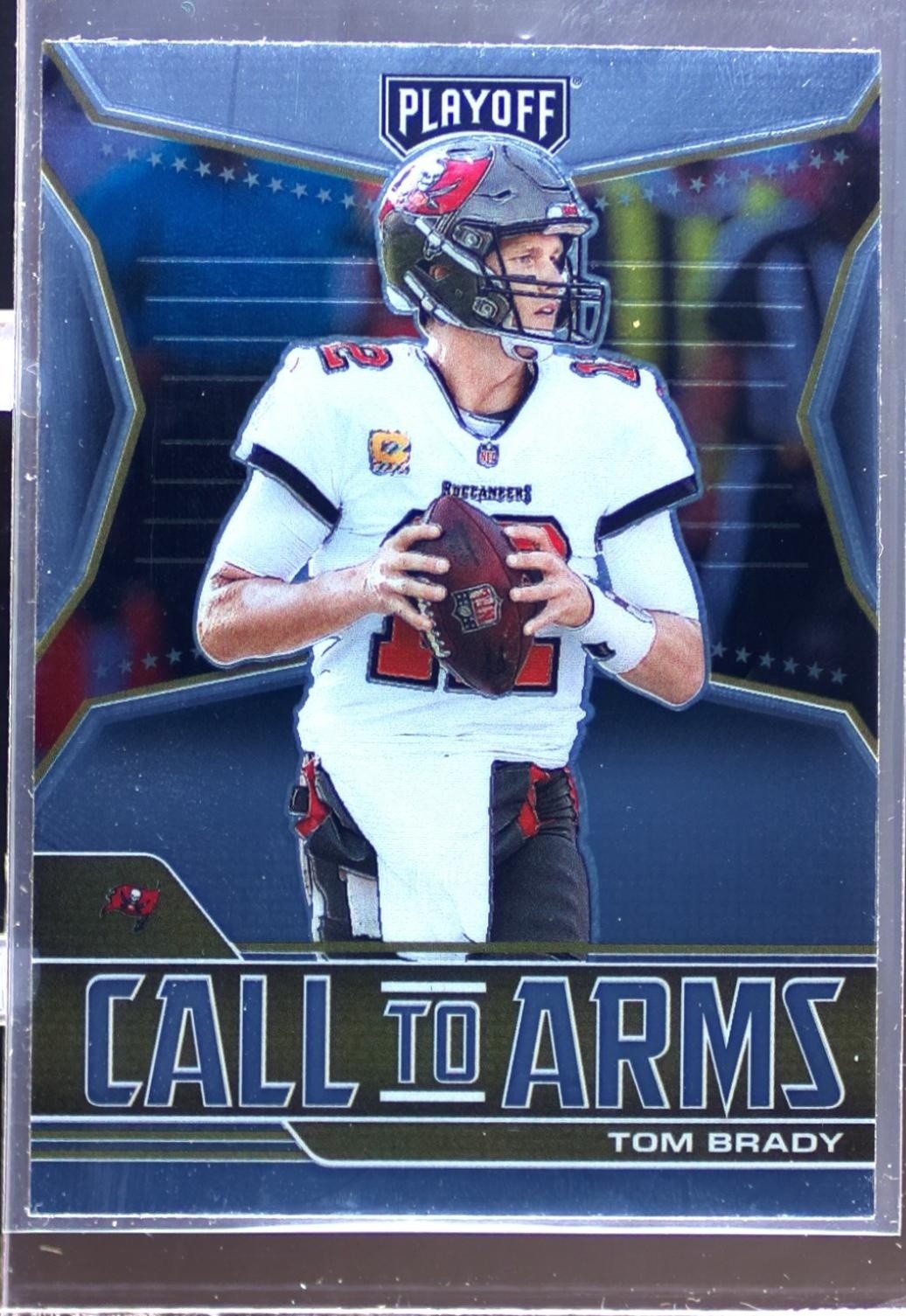 2021 Playoff Tom Brady #CA-TBR Buccaneers Call to Arms
