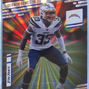 2021 Prestige Derwin James Jr. Xtra Points Sunburst #191 Chargers