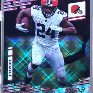 2021 Prestige Nick Chubb Xtra Points Diamond #123 Browns