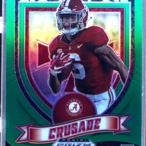 2021 Prizm Draft Picks DeVonta Smith  Green RC #165 Tide